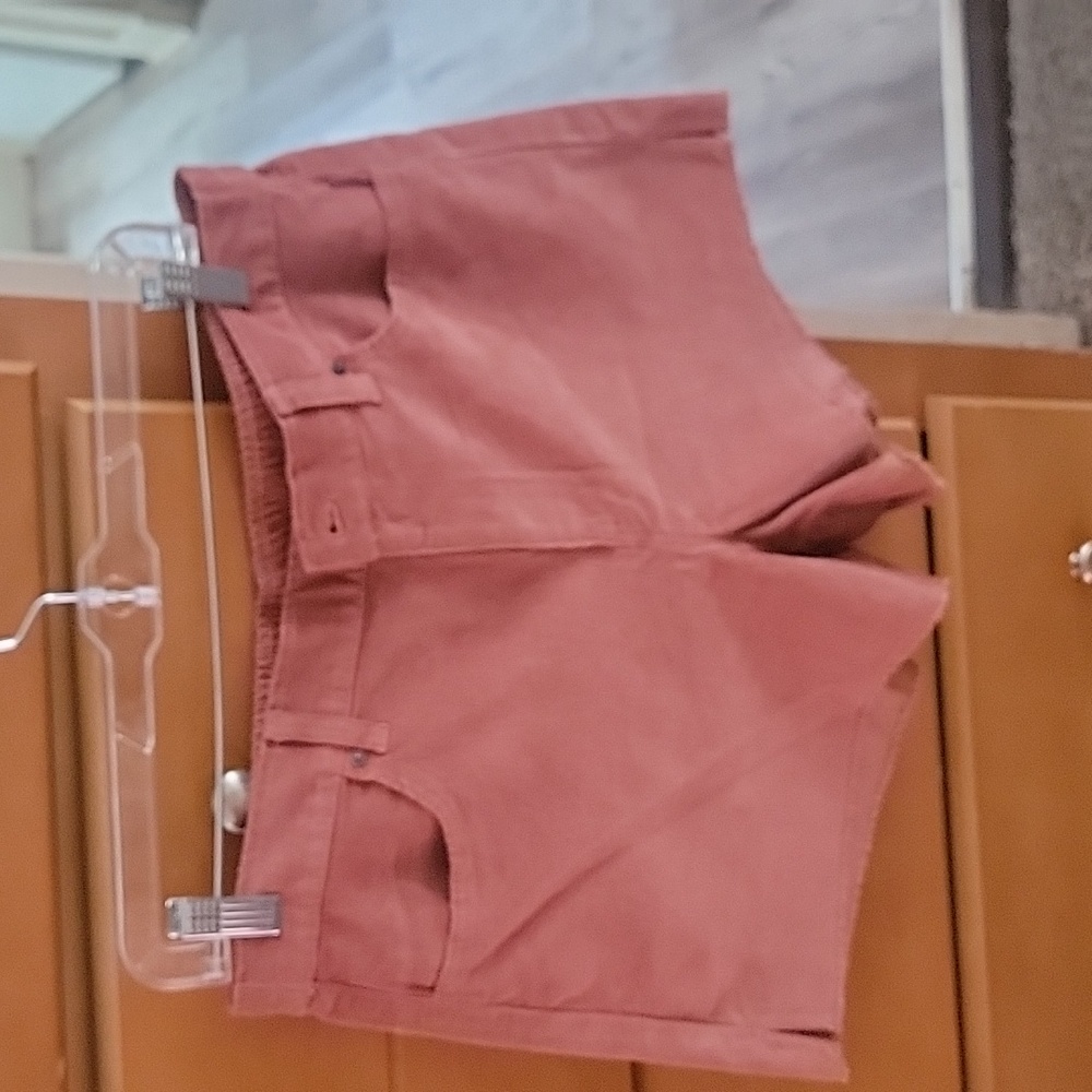 AERIE COTTON SHORTS WITH BUTTON FLY AND ELASTIC